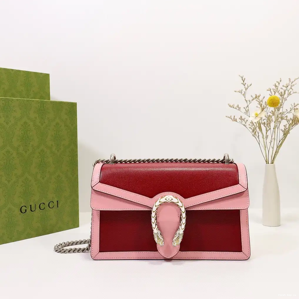 First bag ru GUCCI bag small Dionysus shoulder 0706